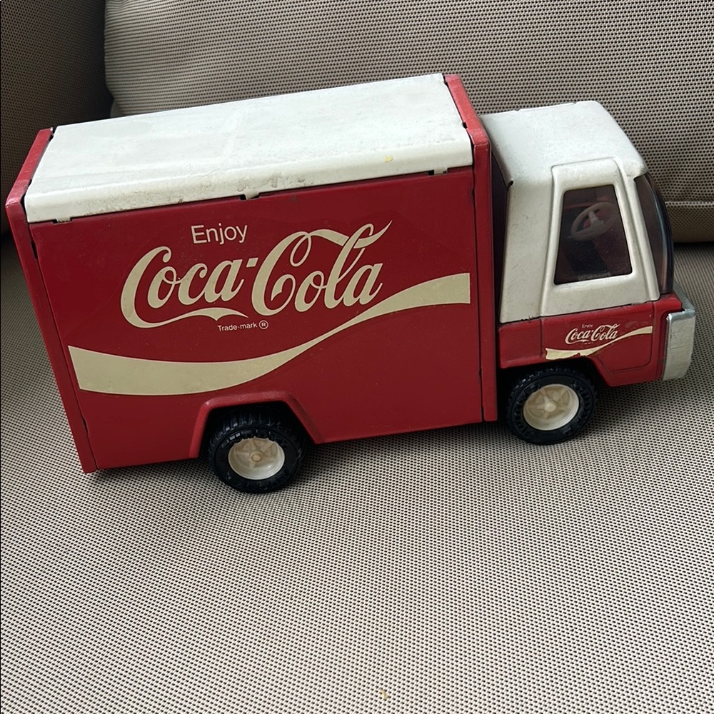 Coca Cola Red Toy Truck for Kids